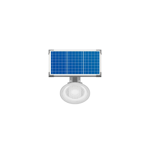 BLAUES CARBON-SOLAR-GARTENLICHT 15W