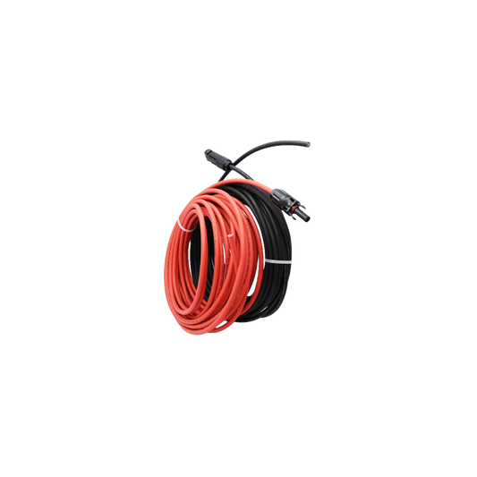 SUNKEAN EXT.CABLE 1x4mm2 BLACK-RED 3m