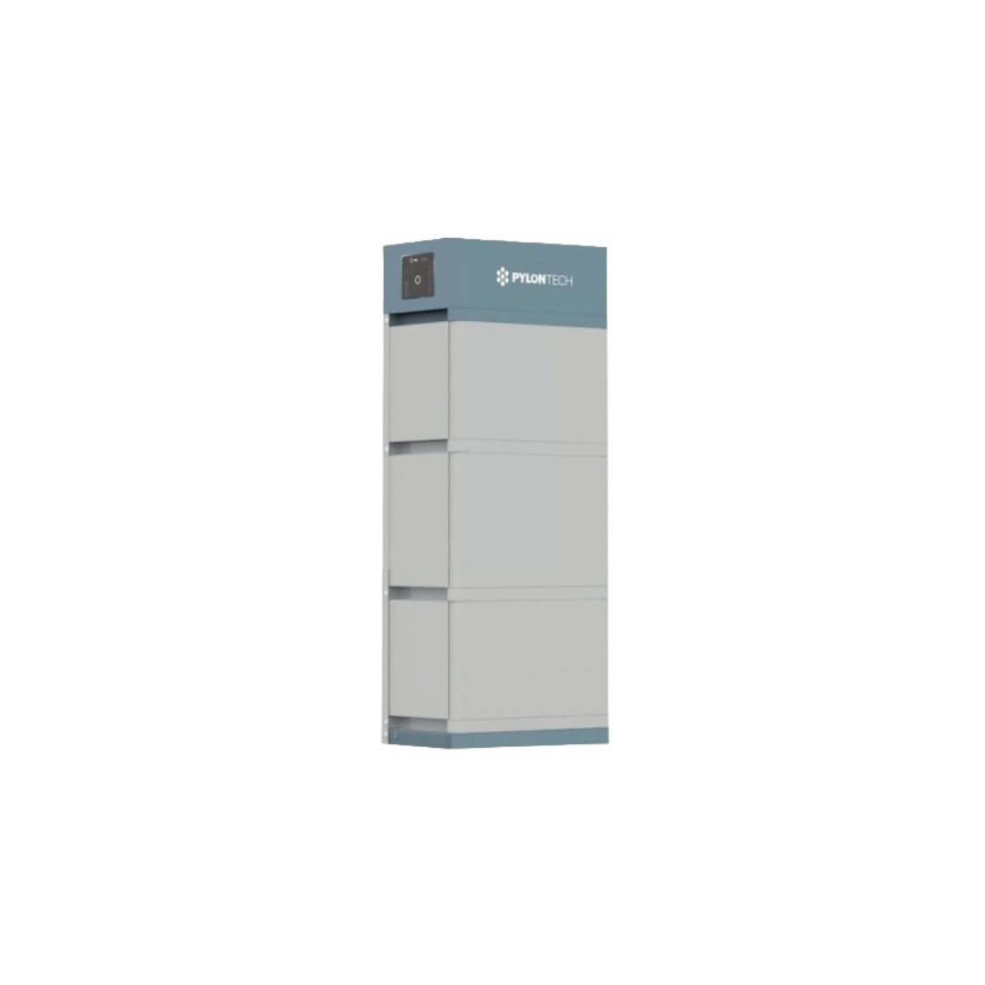 Set 10 kW dreiphasig + 10 kWh Hochspannungs-Pylontech-Batterien + 22 Stück Trina 450