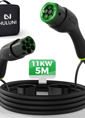 Huluni Type 2 Charging Cable 11 KW 5m