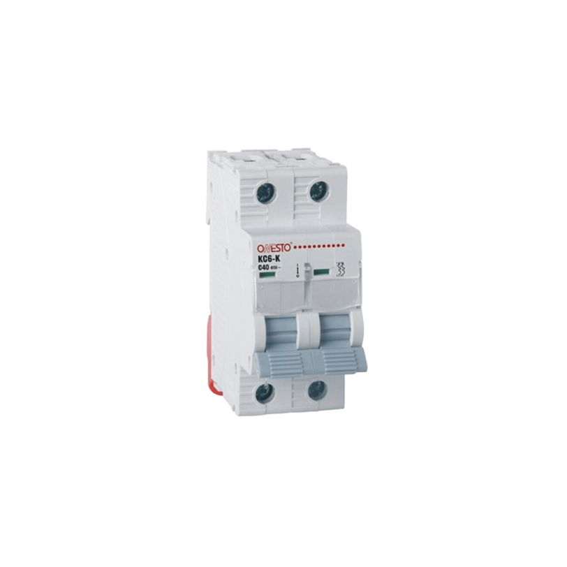 ONESTO AC MCB 2P,20A, C CURVE, 6kA KC6-K