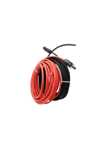 SUNKEAN EXT.CABLE 1x6mm2 BLACK-RED 45m