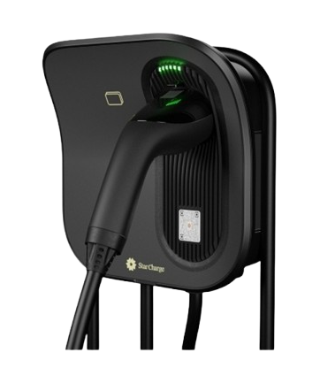 Starcharge Artemis Επιτοίχιος Μονοφασικός Σταθμός Φόρτισης 7kW με Ενσωματωμένο Καλώδιο Type 2
