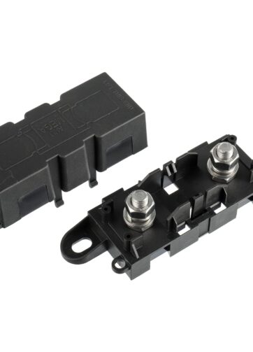 BOJACK Mega Fuse Holder ANM Βάση Ασφάλειας για Φωτοβολταϊκά & Inverter 2 Τεμάχια