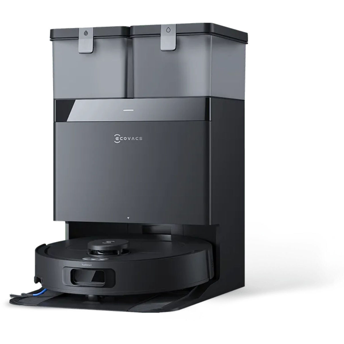 Ecovacs Deebot T30C Gen 2 Σκούπα Ρομπότ με Χαρτογράφηση Laser & Απορρόφηση 25000Pa Μαύρη