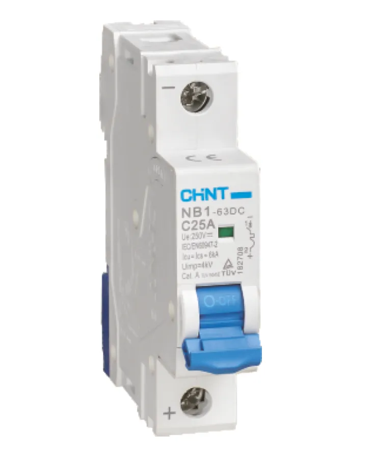 CHINT NB1DC-4P-C13-1000V – Μικροαυτόματος Διακόπτης DC 4P 13A 1000V 6kA Καμπύλη C