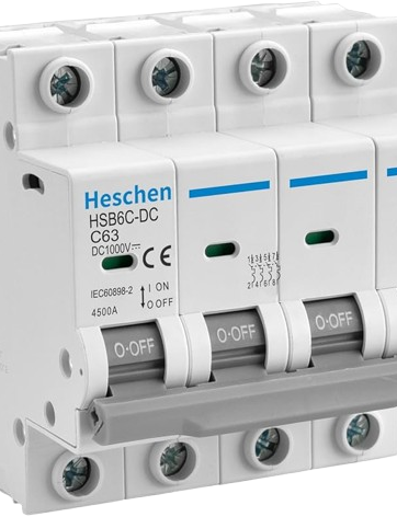 Heschen HSB6C-DC 4pin DC1000V 63A