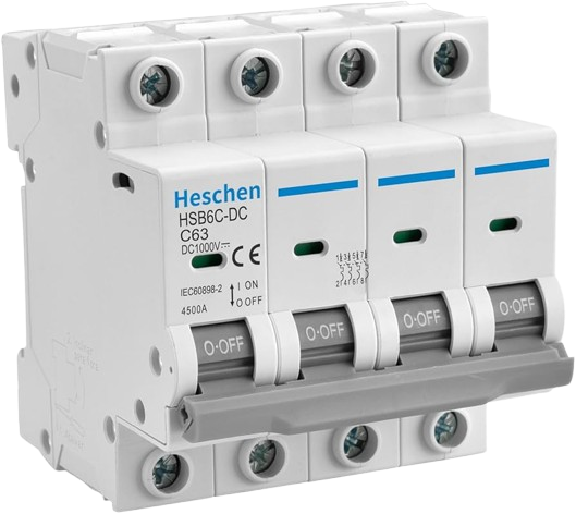 Heschen HSB6C-DC 4pin DC1000V 63A
